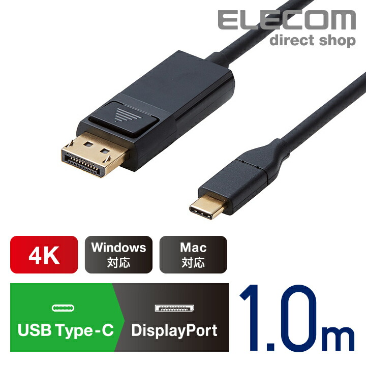 USB Type-CDisplayPortѴ֥롧CAC-CDP10BK