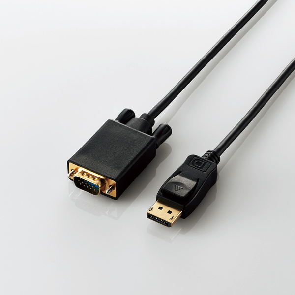 【中古】VGA ケーブルまとめ売り45個 DisplayPort用VGA変換ケーブル | エレコムダイレクトショップ本店はPC