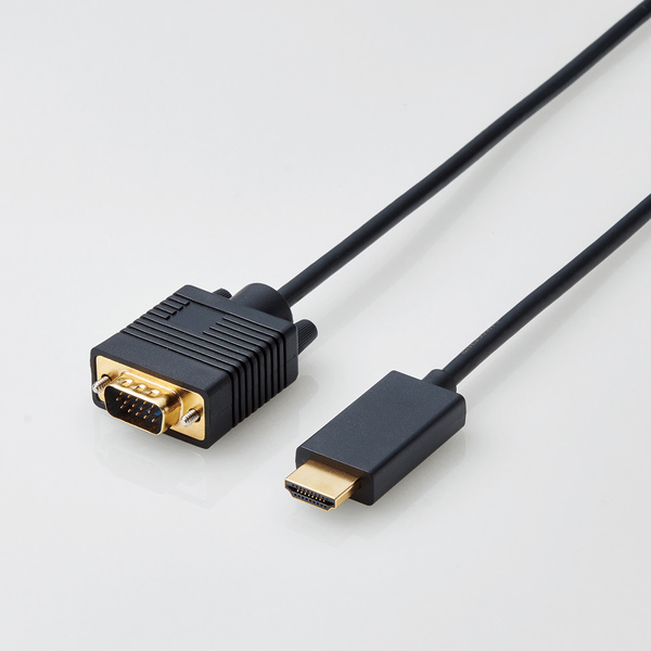 HDMI用VGA変換ケーブル | エレコムダイレクトショップ本店はPC周辺機器メーカー「ELECOM」の直営通販サイト