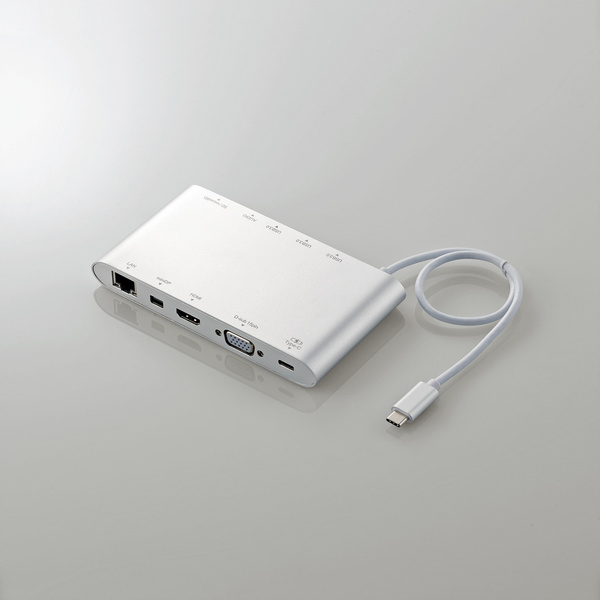 USB Type-C接続ドッキングステーション(USB PD対応) | エレコム 