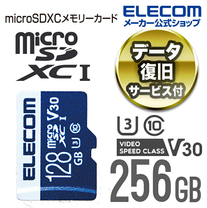 microSDXCメモリカード(UHS-I対応)：MF-MS256GU13V3R