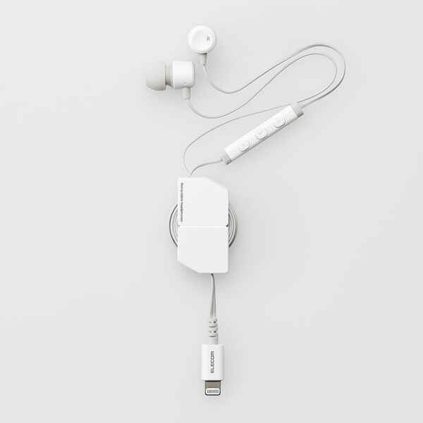 巻取りイヤホン（Lightning） | エレコムダイレクトショップ本店