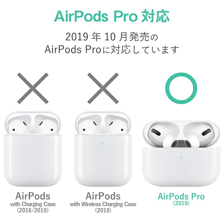 ＡｉｒＰｏｄｓ Ｐｒｏ用カラビナ付きシリコンケース | エレコムダイレクトショップ本店はPC周辺機器メーカー「ELECOM」の直営通販サイト