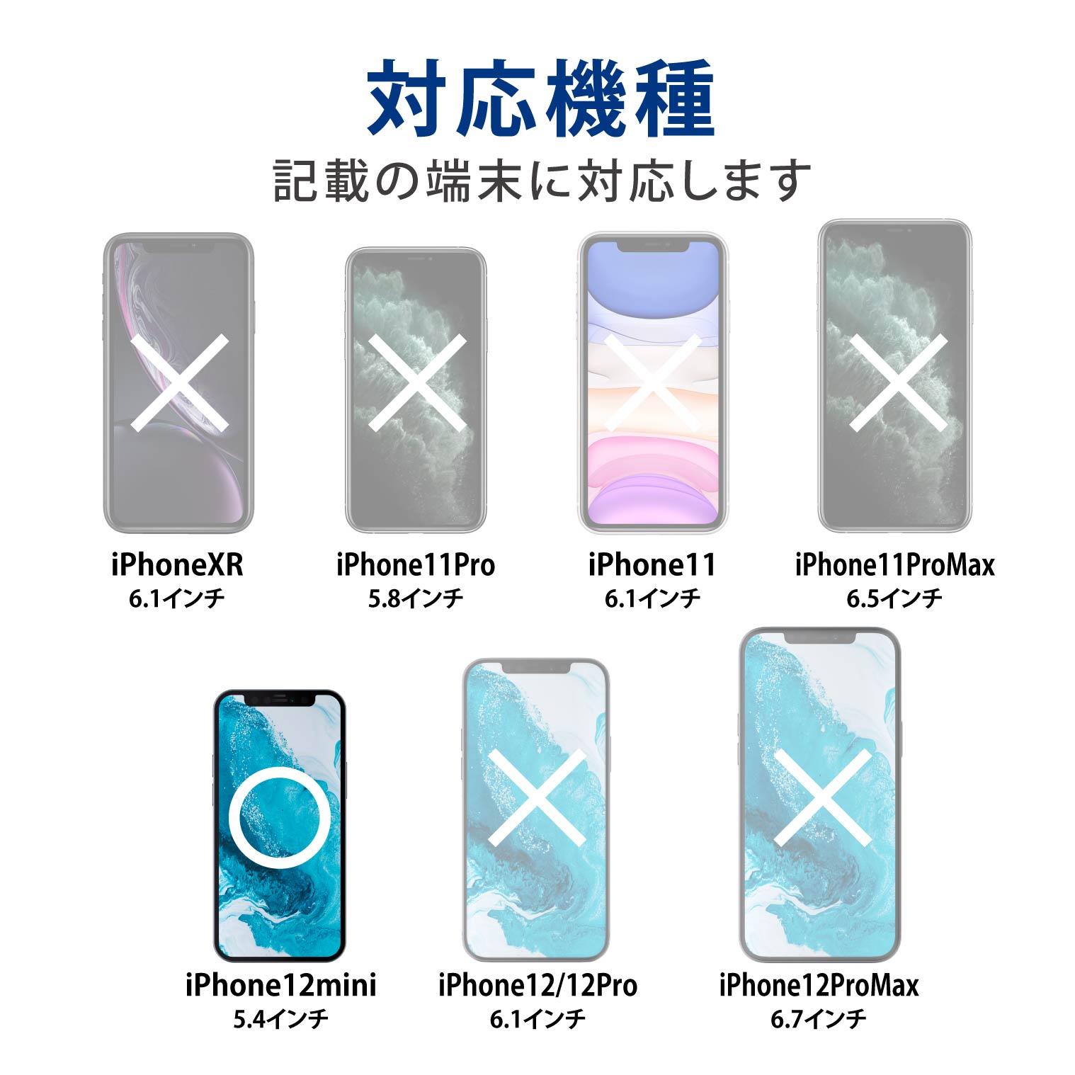 iPhone 12 mini ガラスフィルム | エレコムダイレクトショップ本店はPC