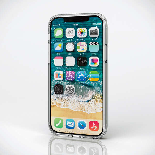 iPhone 12/12 Pro ハイブリッド ケース TRANTECT | エレコム