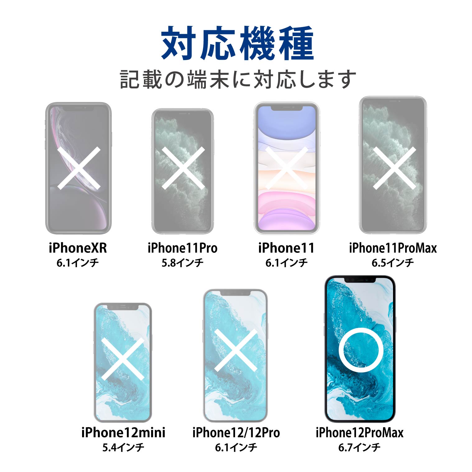 iPhone 12 Pro Max ガラスフィルム | エレコムダイレクトショップ本店
