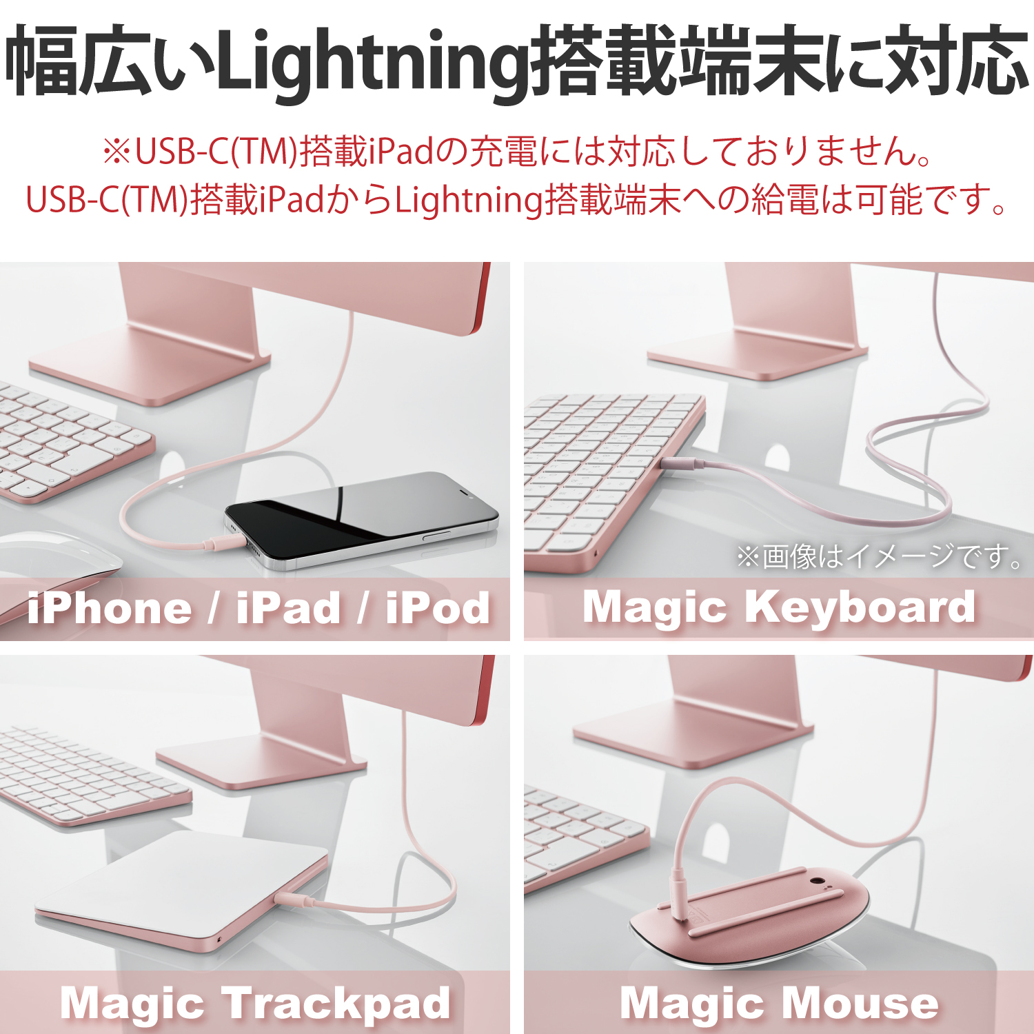 USB-C(TM) to Lightningケーブル(スタンダード) | エレコムダイレクト