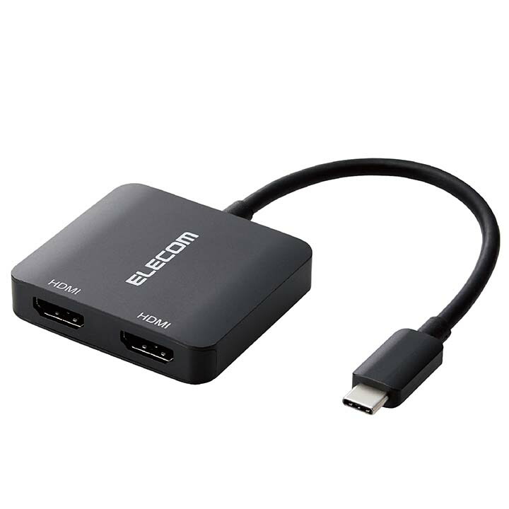 USB Type-C(TM)変換アダプター HDMI(R)×2 複製/拡張(最大3画面