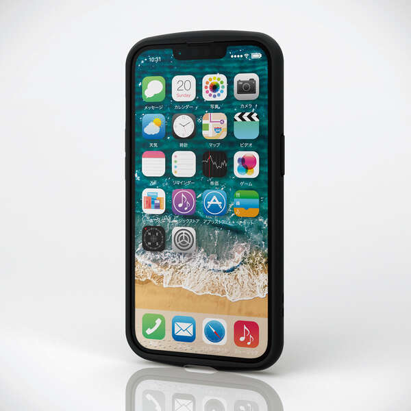 iPhone 14 TOUGH SLIM LITE フレームカラー シルキークリア | エレコム