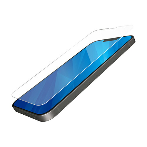 iPhone 14 ガラスフィルム カバー率99% 高透明 ブルーライトカット ...