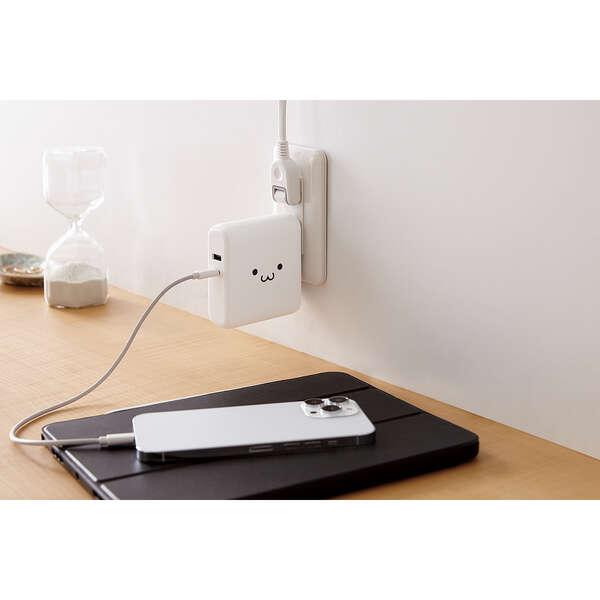 AC充電器一体モバイルバッテリー(10000mAh/20W/C×1+A×1) | エレコム