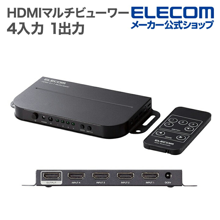 4画面HDMI(R)マルチビューワー