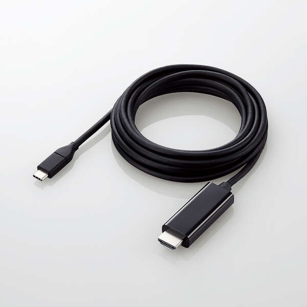 USB Type-C(TM)用HDMI映像変換ケーブル(やわらかタイプ) | エレコムダイレクトショップ本店はPC周辺機器メーカー「ELECOM 」の直営通販サイト