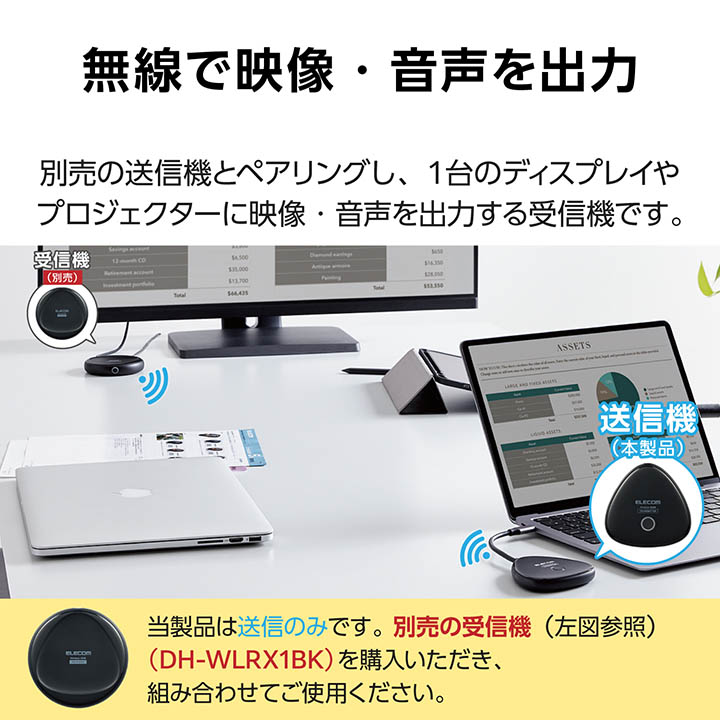 ワイヤレスHDMI(R)エクステンダー(送信機) | エレコムダイレクト 