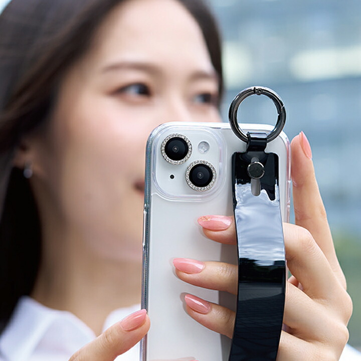 iPhone 15/iPhone 15 Plus &me レンズガラスフィルム | エレコム
