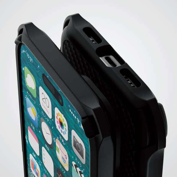 iPhone 15 ZEROSHOCK グリップ | エレコムダイレクトショップ