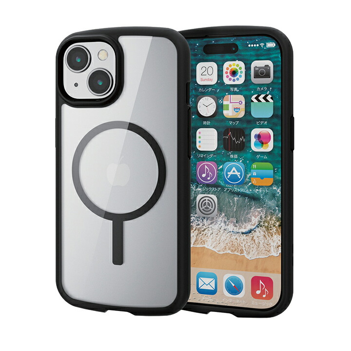 iPhone 15 TOUGH SLIM LITE フレームカラー MAGKEEP | エレコム ...