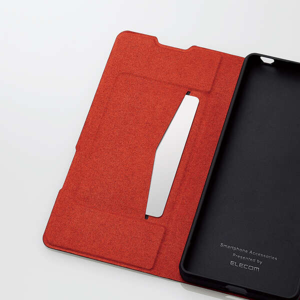 Xperia 5 V ソフトレザーケース 薄型 磁石付 | エレコム