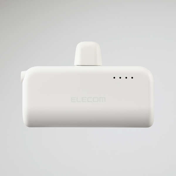直挿しできるモバイルバッテリー USB Type-Cプラグ(5000mAh