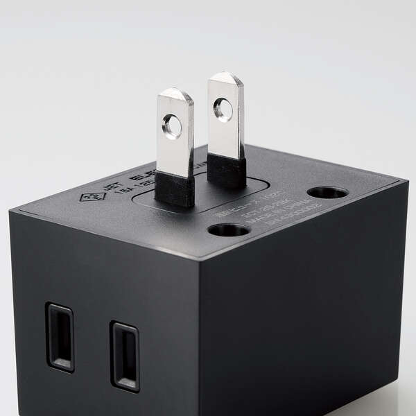 シャッター付き3口分配タップ | エレコムダイレクトショップ本店はPC