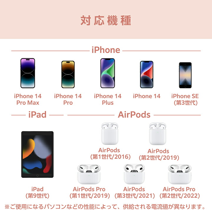 エレコム - MPA-CJAL10PL iPhone 充電ケーブル ライトニングケーブル 1m コードジュエリー u0026me(パール) USB A to Lightning MFi認証