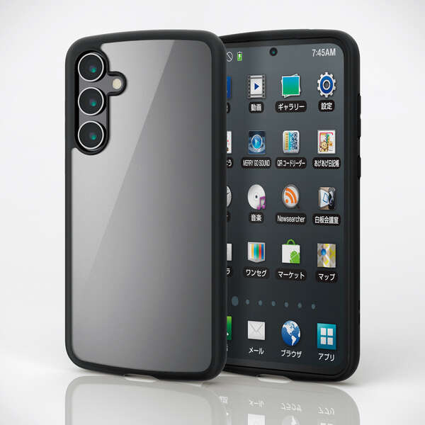 TOUGH SLIM LITE フレームカラー ストラップホールシート付 | エレコム