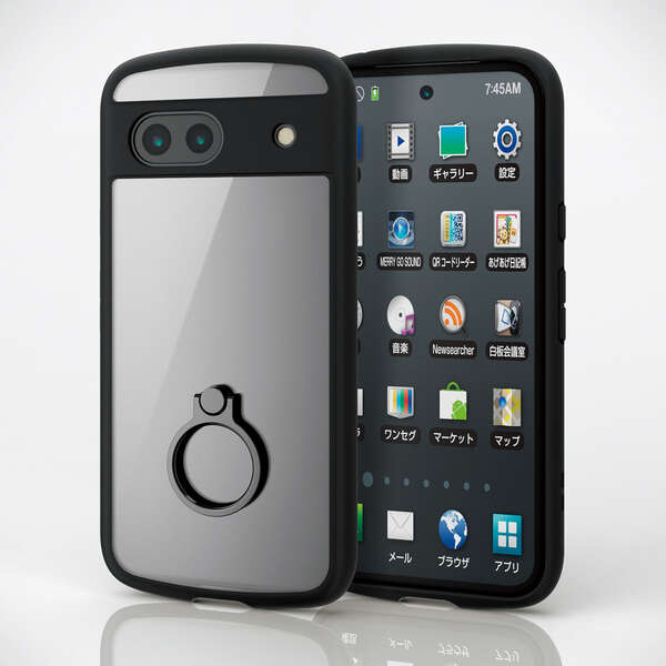 Google Pixel 8a TOUGH SLIM LITE フレームカラー リング付ストラップ