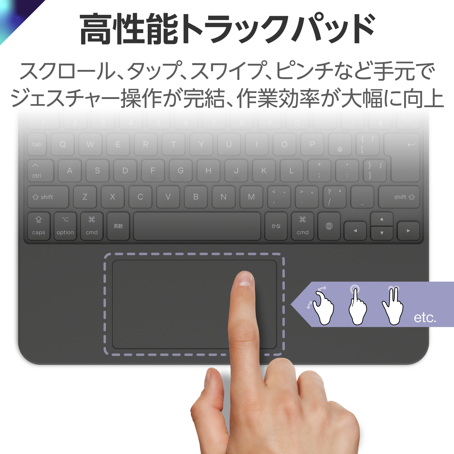 Touch Book for iPad Air 11インチ/10.9インチ | エレコムダイレクト