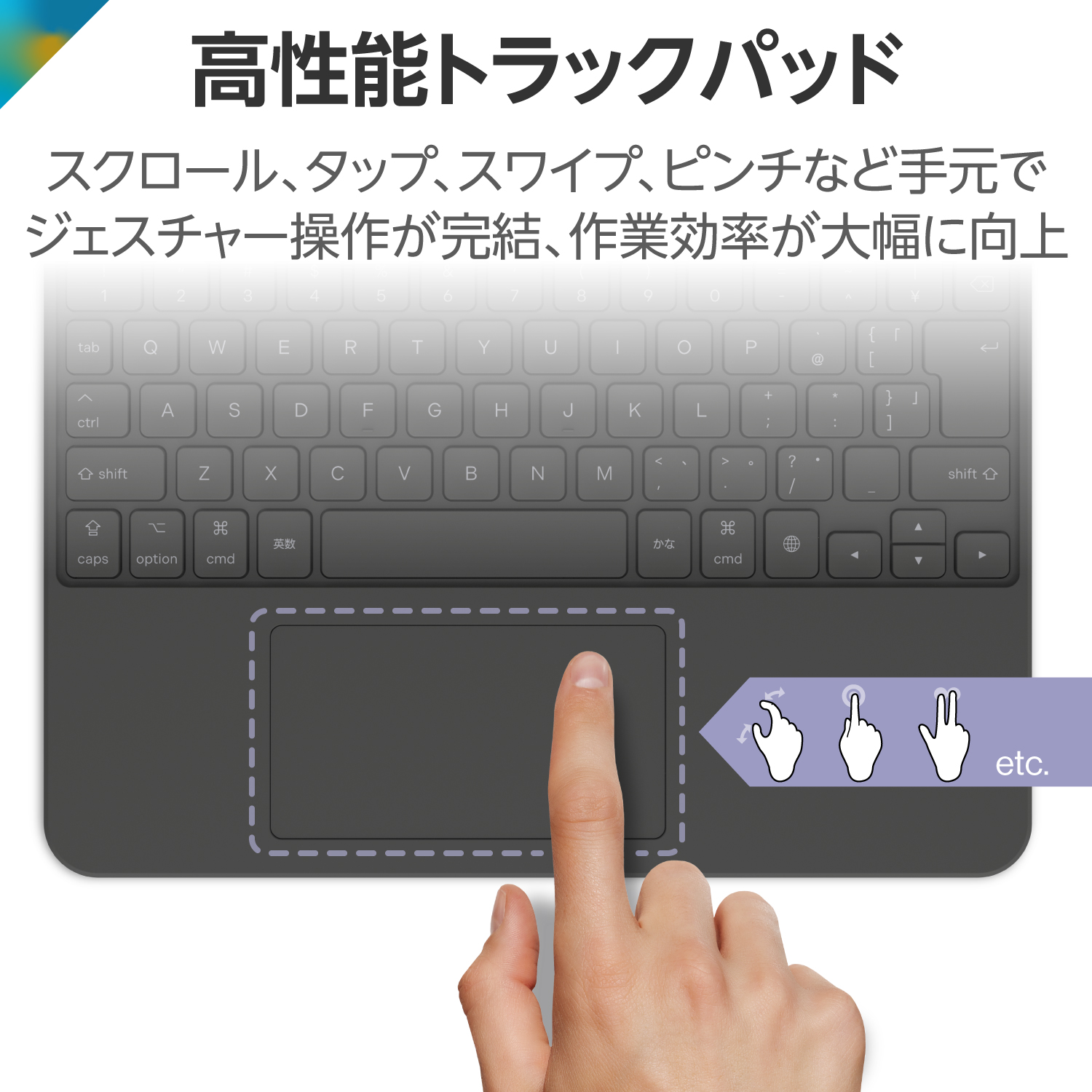 Touch Book for iPad 10.2インチ | エレコムダイレクトショップ本店は