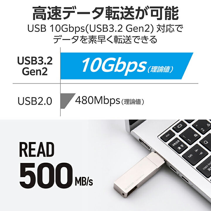 外付けポータブルSSD | エレコムダイレクトショップ本店はPC周辺機器