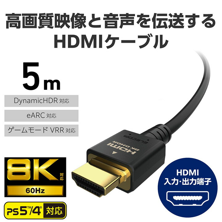 ウルトラハイスピードHDMI(R)ケーブル | エレコムダイレクトショップ