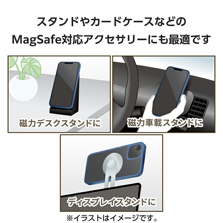 megsafe 泥臭 マグセーフリング マグセーフサポートステッカー