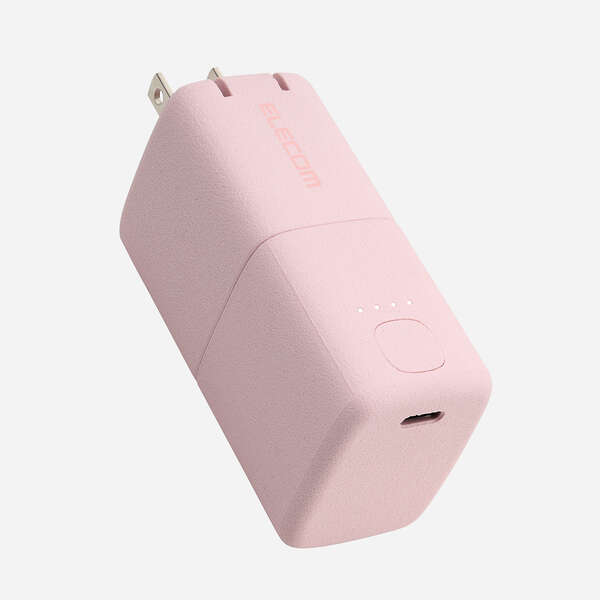 AC充電器一体モバイルバッテリー（5000mAh/30W/C×1） | エレコム
