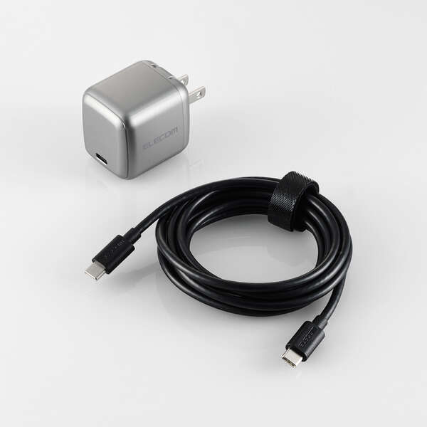 USB Power Delivery 70W AC充電器(C-Cケーブル付属/2m) | エレコム