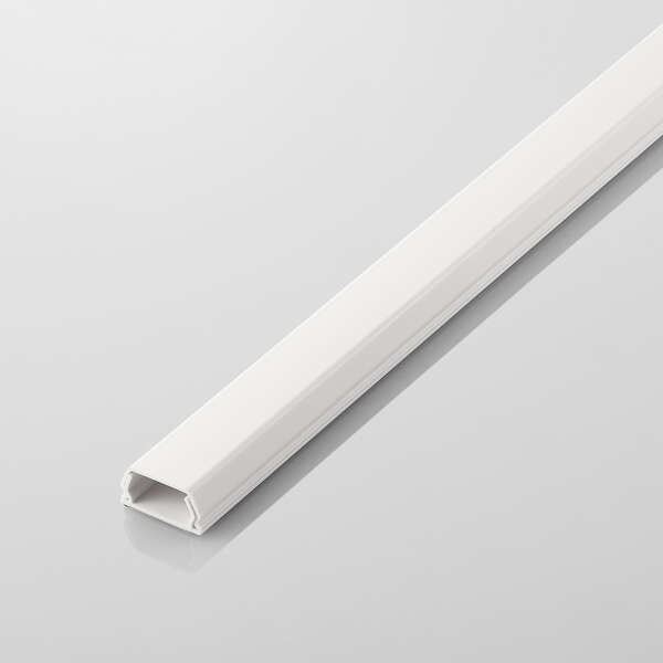 (まとめ) エレコム フラットモール テープ付 幅17mm×長さ1m ホワイト LD-GAF1/WH 1本 〔×30セット〕 エレコム フラットモール接続ユニット 壁⁄床用 ケーブルカバー専用 配線カバー 配線モール デズミ ホワイト 幅17mm用 ELECOM  LD-GAFD1⁄WH | エレコムダイレクトショップ