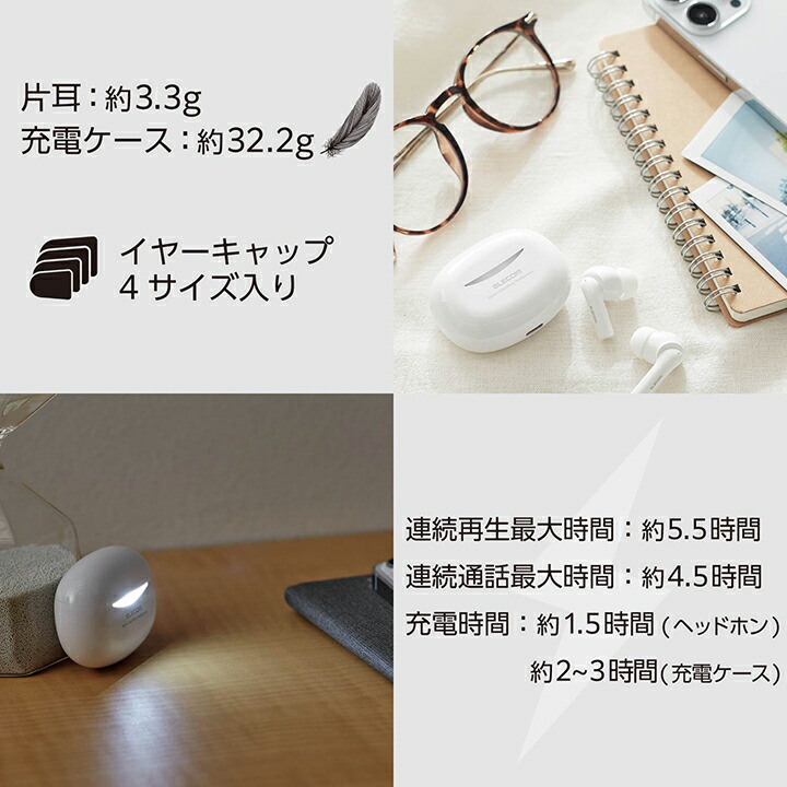 Y  コメント 完全ワイヤレスBluetoothヘッドホン | エレコムダイレクトショップ本店
