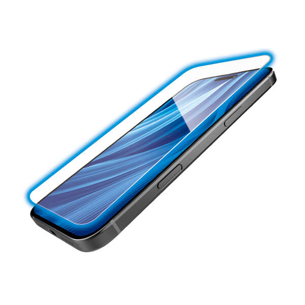 iPhone 16 Plus ガラスフィルム ゴリラ 0.21mm ブルーライトカット