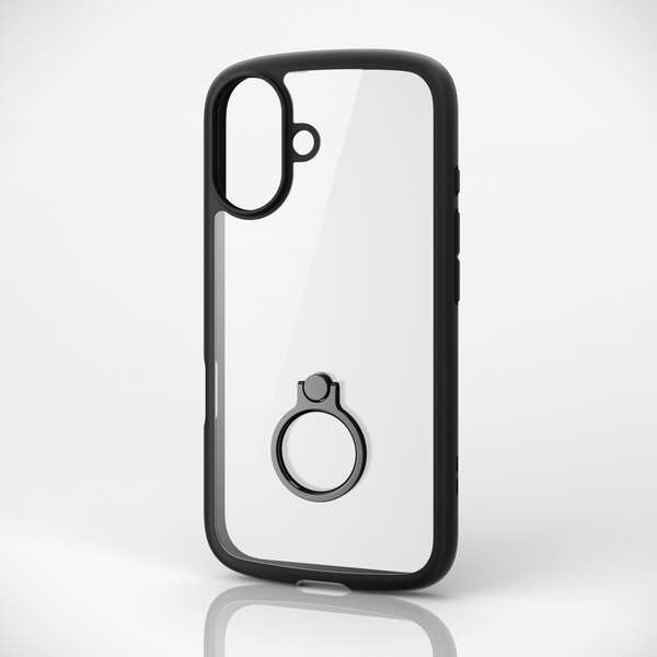 iPhone 16 TOUGH SLIM LITE ハイブリッドケース フレームカラー リング付 | エレコム ダイレクトショップ本店はPC周辺機器メーカー「ELECOM」の直営通販サイト