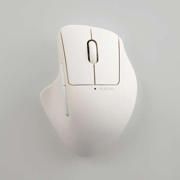 Herpasta 専用 無線マルチ接続Sサイズマウス“SHELLPHA”チルト機能付き7ボタン