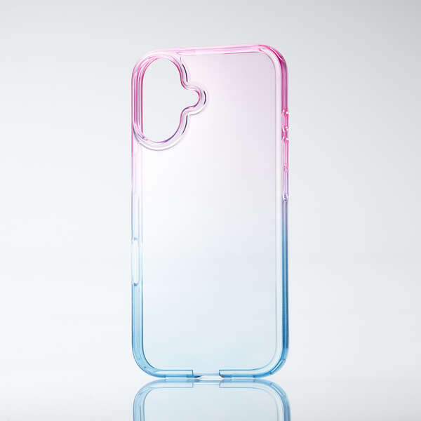 iPhone 16 meliano ソフトケース グラデーションカラー | エレコム