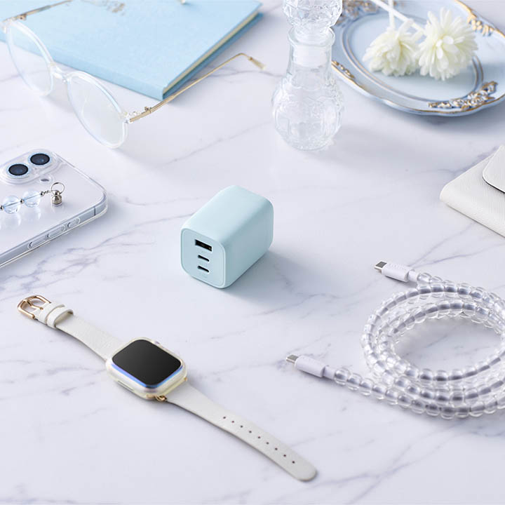 ＆me USB Power Delivery 65W キューブAC充電器 | エレコム