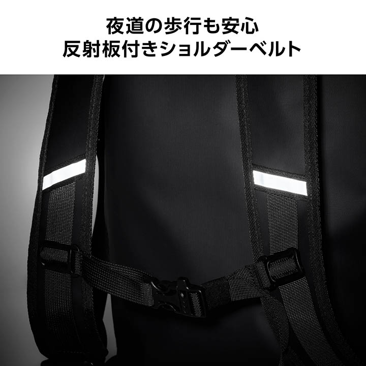 防水設計ロールトップリュック | エレコムダイレクトショップ