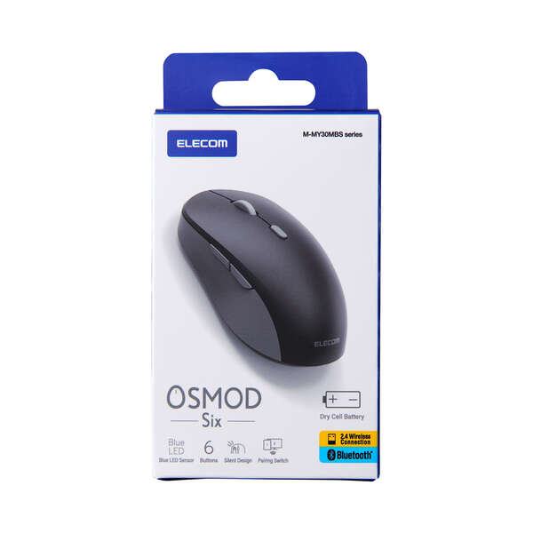 Amazon.co.jp: エレコム ワイヤレスマウス 静音 充電式 OSMOD