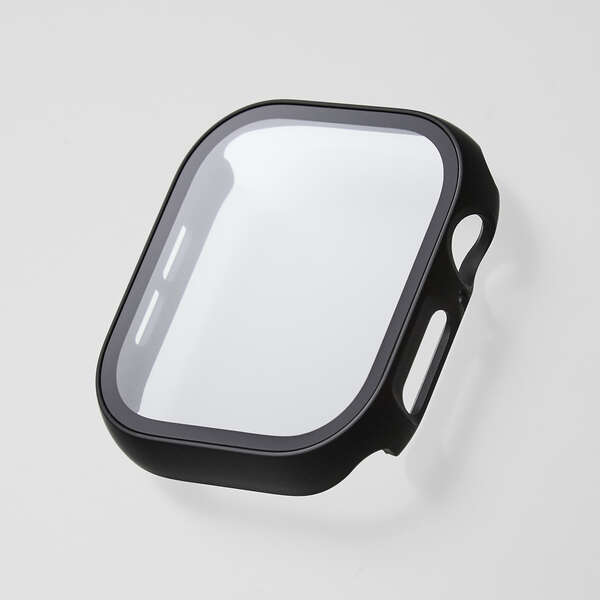 Apple Watch 46mm用フルカバーケース/プレミアムガラス/反射防止