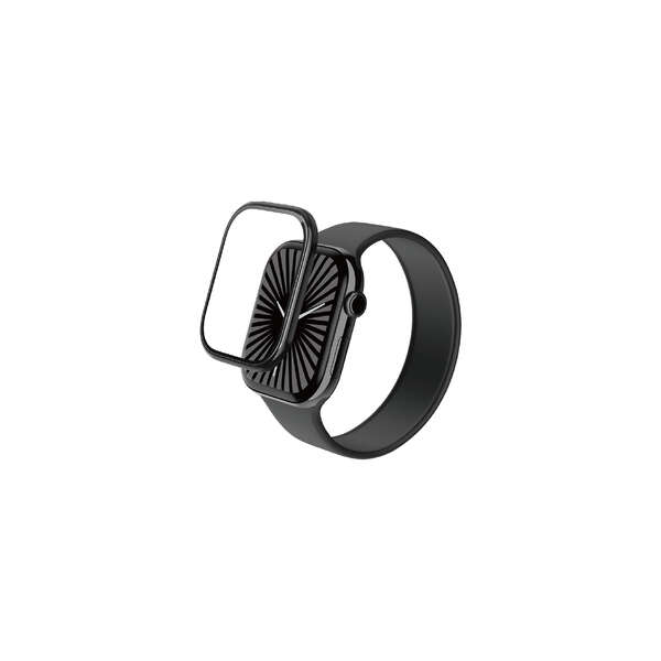 ガラスフィルム/アルミフレーム/高透明/治具付 | エレコム