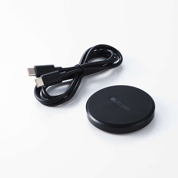 コンパクトQi規格(BPP)対応ワイヤレス充電器(10W・卓上