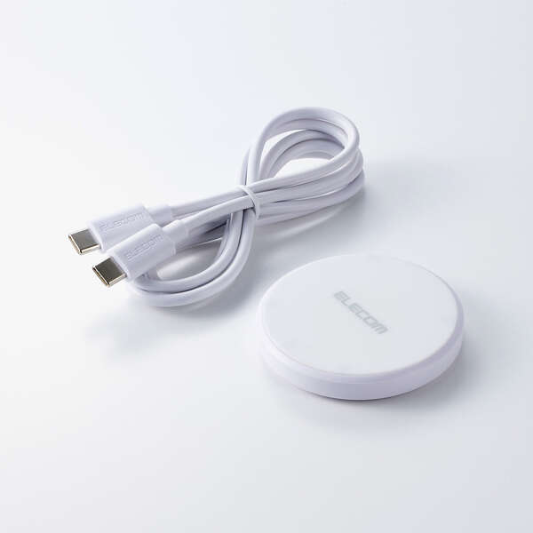 コンパクトQi規格(BPP)対応ワイヤレス充電器(10W・卓上) | エレコム