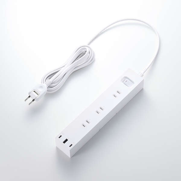 一括スイッチ付き 30W USB 6口タップ | エレコムダイレクトショップ