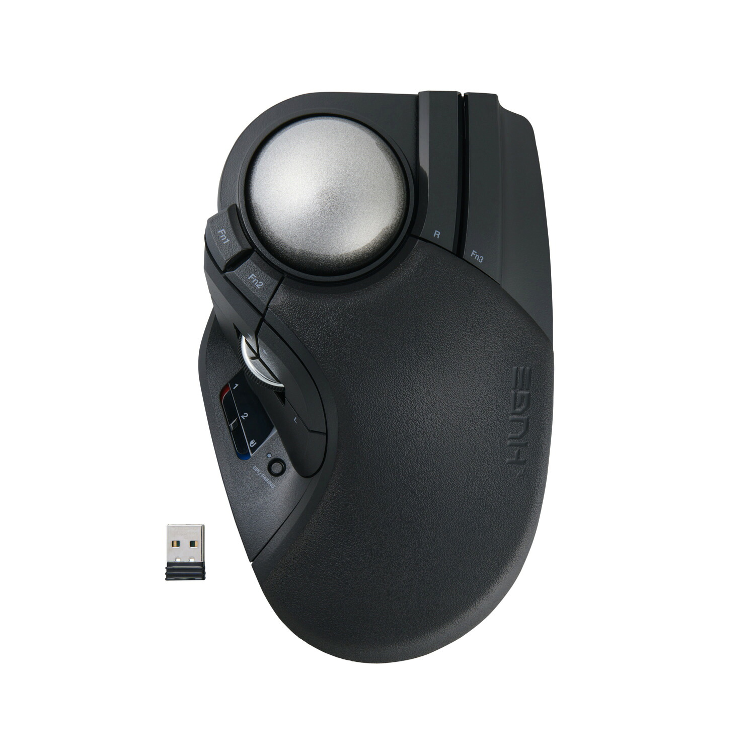 新品未開封　M-HT1MRBK　ELECOM HUGE PLUS トラックボール HUGE PLUS ワイヤレストラックボール[10ボタン/ベアリング] | エレコム