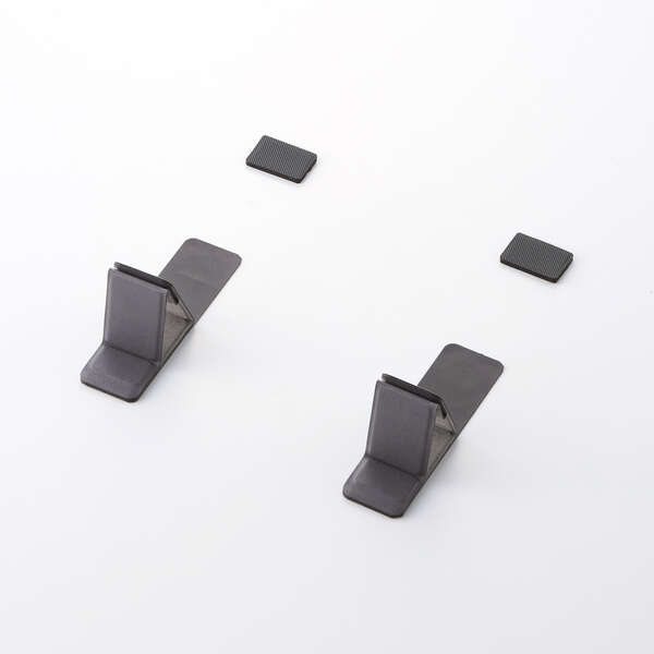 ［新品］ ELECOMノートpcスタンド ノートパソコンスタンド/貼り付け式/卓上/ショート | エレコム